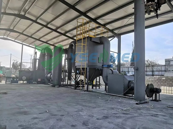 Inceneritore di rifiuti medici YSENMED con sistema di purificazione dei gas installato a Cipro