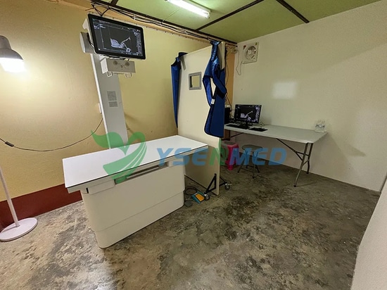 Il tecnico di radiologia YSENMED riceve buone recensioni dal veterinario tailandese