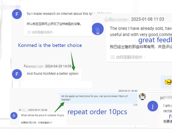 Ottimo feedback da parte dei clienti