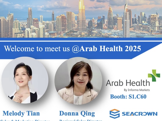 Incontro con il team di Seacrown all'Arab Health 2025