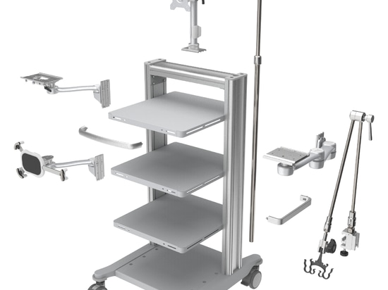 Accessori per carrello per endoscopi