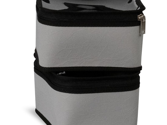 Scatole organizzative grigio freddo