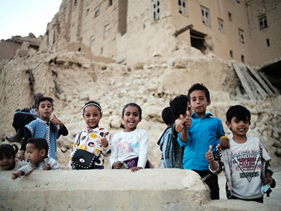 Foto di bambini in Yemen di Irwan Zahuri