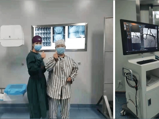 Un ospedale pubblico di classe II ha introdotto un apparecchio radiografico mobile a braccio a C ad alta potenza prodotto da Mednova