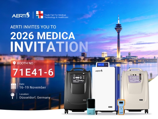 Vi invitiamo a visitare lo stand di AERTI alla fiera MEDICA 2026 in Germania!