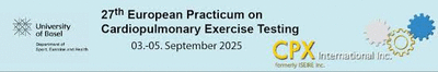 27th European Practicum on Cardiopulmonary Exercise Testing