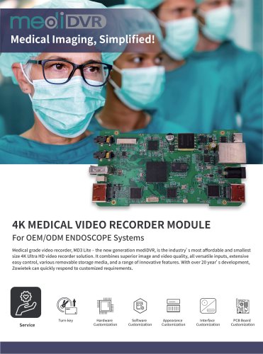 4K Endoscope Medical Video Recorder Module 30621-100