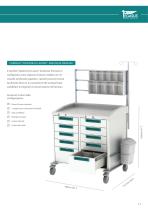 EcoLine - CARRELLI MEDICALI & TERAPIA - CONFIGURAZIONI STANDARD - 11