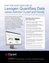 Lexogen QuantSeq Data USING PARTEK® FLOW® SOFTWARE