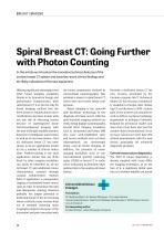 Spiral Breast CT: Going Further with Photon Counting (Source: DIEurope)