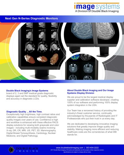 IMAGE SYSTEMS 5MP GRAYSCALE DIAGNOSTIC DISPLAY (M5MPN)