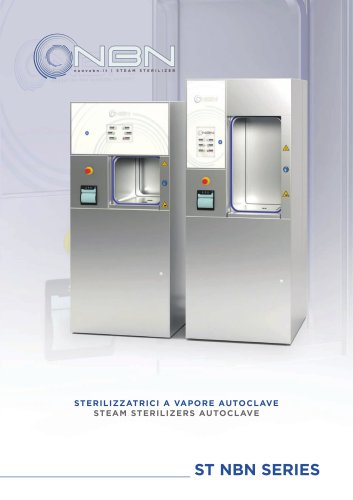 Serie ST NBN - Sterilizzatrici autoclave a vapore