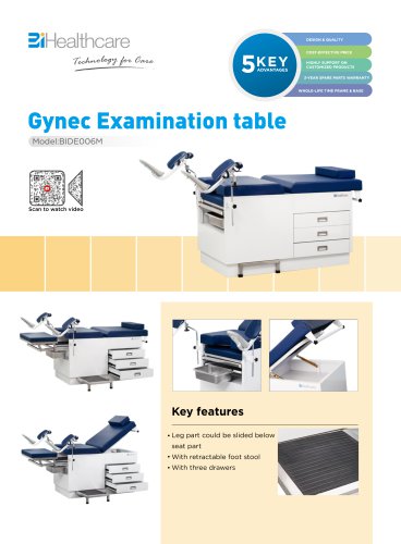 Brochure_(Gynec Examination table-BIDE006M)