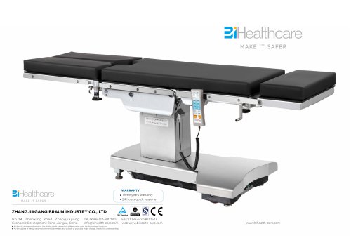 Catalogue_Operating table_BiHealthcare