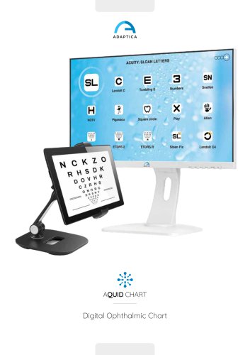 Digital Ophthalmic Chart