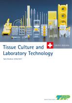 Tissue Culture and Laboratory Technology Sales Brochure 2016 / 2017