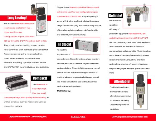 Maximatic Valves & FRLs