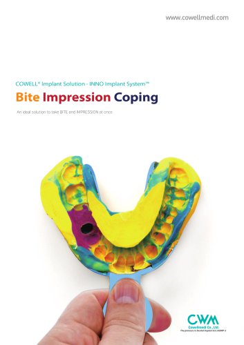 Bite Impression Coping Catalog