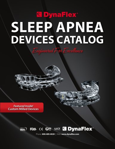 SLEEP APNEA DEVICES CATALOG