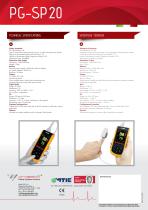 Pulsossimetro palmare PG SP-20-2