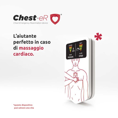 Tavola per massaggio cardiaco Chest-eR