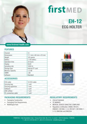 Holter ECG - EH-12