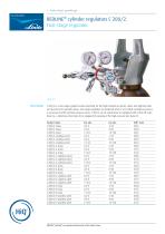REDLINE® cylinder regulators C 200/2.