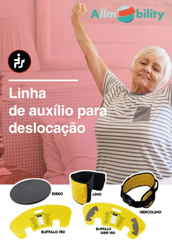 Linha de auxilio para deslocacao