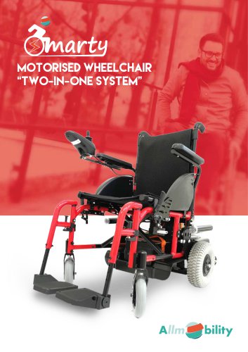 SMARTY 2 in 1 motorised wheelchair