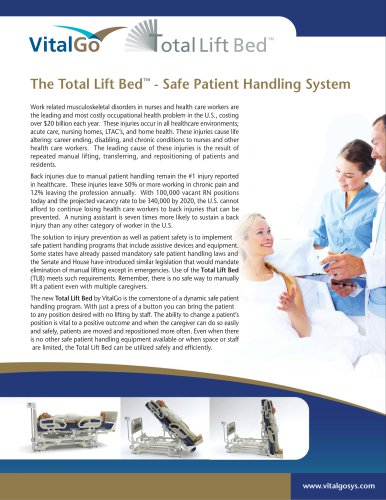 Safe Patient Handling Short Leaflet