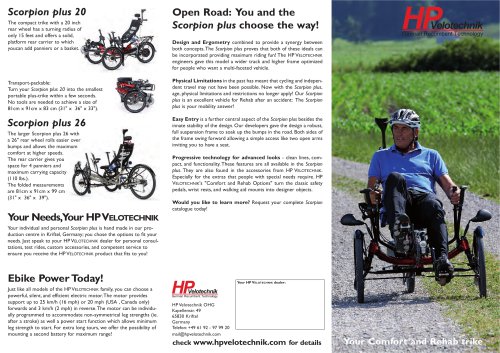 Scorpion plus Rehab brochure 2016