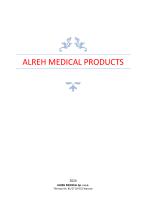 Alreh Medical Product Catalog