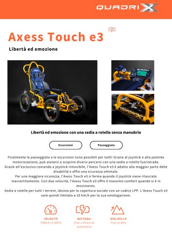 QUADRIX AXESS TOUCH e3