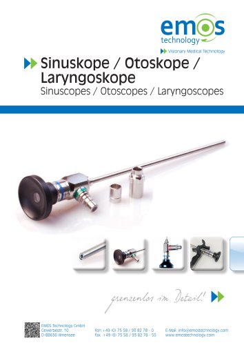 Sinuskop Otoskop Laryngoskop / Sinuscope_Otoscope_Laryngoscope