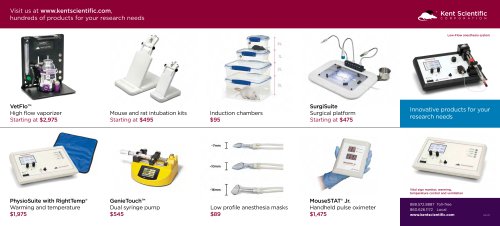 General Anesthesia and Surgical Monitoring Brochure