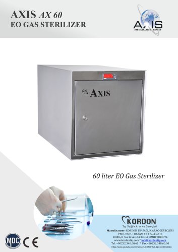 AX 60 EO GAS STERILIZER