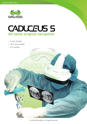 Caduceus AR Surgical Glasses