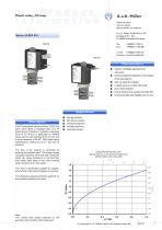 Pinch valve, 3/2-way