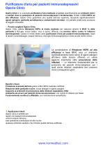 Purificatore d’aria per pazienti immunodepressi
