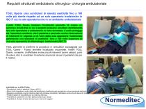 Requisiti strutturali ambulatorio chirurgico- chirurgia ambulatoriale - 1