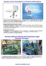 Tavolo madre con alzata per sala operatoria-2