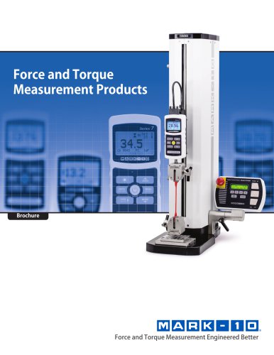 Force and Torque Measurement Products