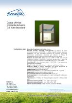 Cappa chimica compatta da banco GS 1000 Standard - 1