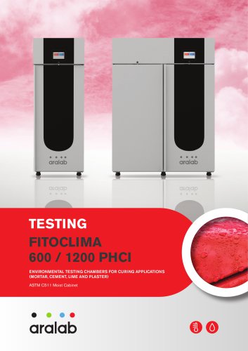 Aralab Reach-in Curing test chambers