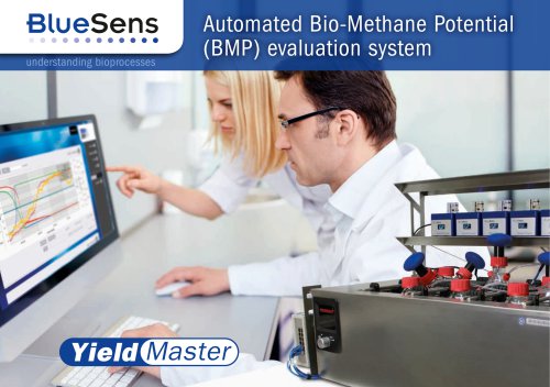 Automated Bio-Methane Potential (BMP) evaluation system