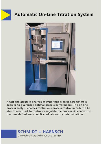 On-line titration