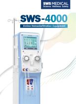 SWS-4000 Hemodialysis machine HDF