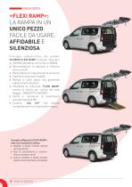 ALLESTIMENTO FLEXI RAMP VERSIONE DEDICATA A:  VOLKSWAGEN CADDY PASSO CORTO E LUNGO IL MONOVOLUME MODERNO, VERSATILE ED ACCESSIBILE «Per trasporto carrozzina con pianale ribassato - 10