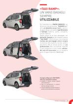 ALLESTIMENTO RUNNER 4+1 VERSIONE DEDICATA A:  RENAULT KANGOO, NISSAN TOWNSTAR IL MULTISPAZIO STILOSO, COMPATTO ED ACCESSIBILE «Per trasporto carrozzina con pianale ribassato» - 7