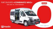 FIAT DUCATO «COMBINATO MH2» DIESEL 140CV M1 - 9 POSTI COMPLESSIVI - 1